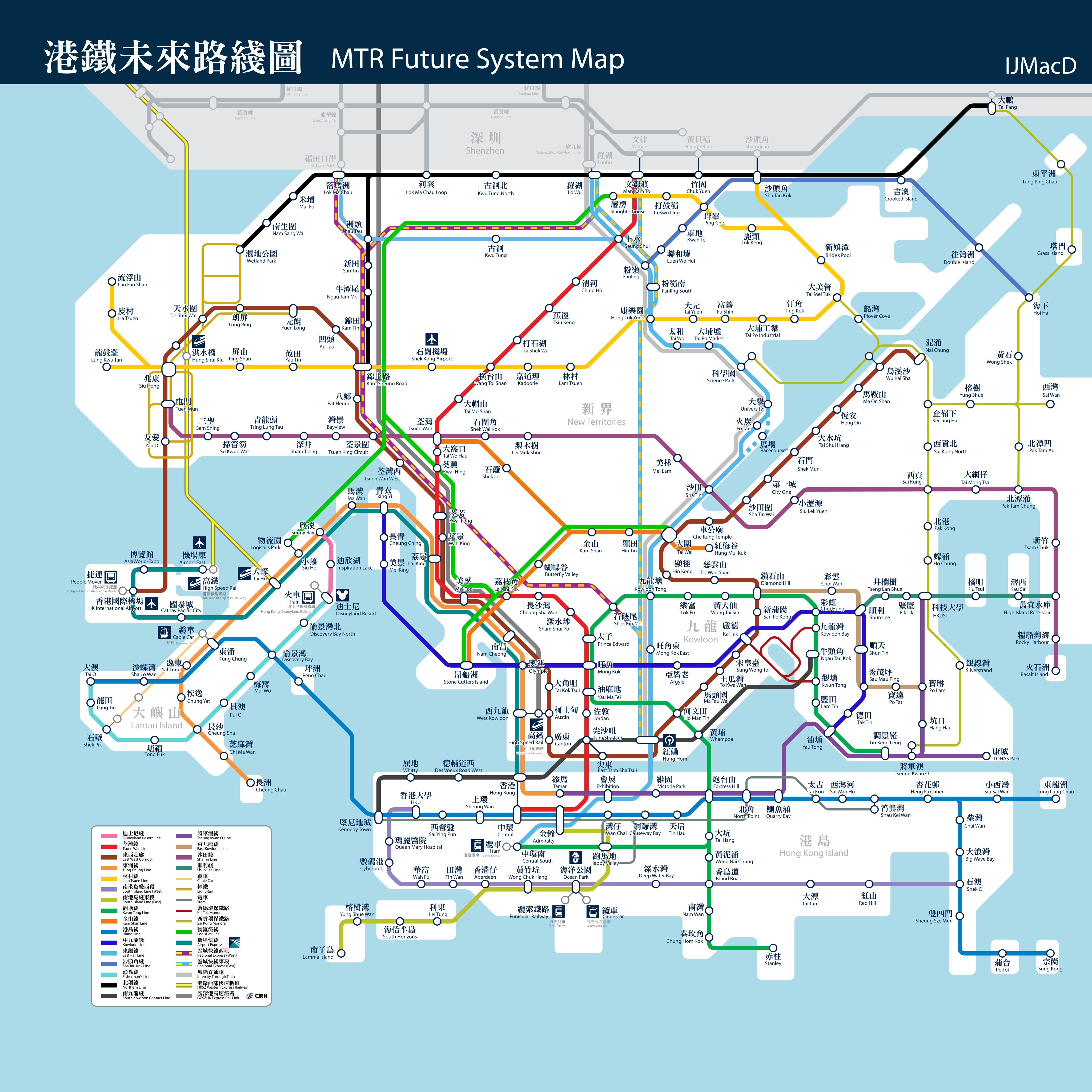 Mtr Future System Map Mtr Future System Map Ijmacd